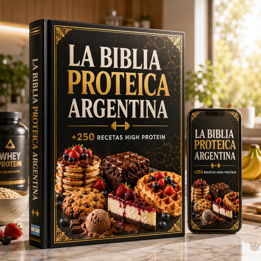 LA BIBLIA PROTEICA 🔥(+250 Recetas + 5 BONUS GRATIS 🎁)